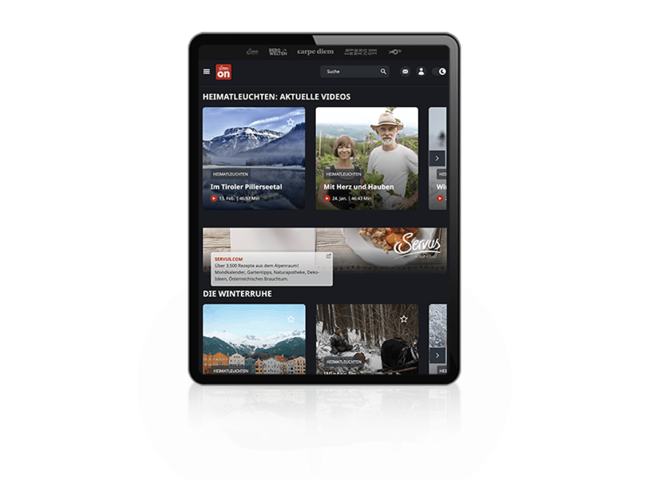 Heimatleuchten bei ServusTV On