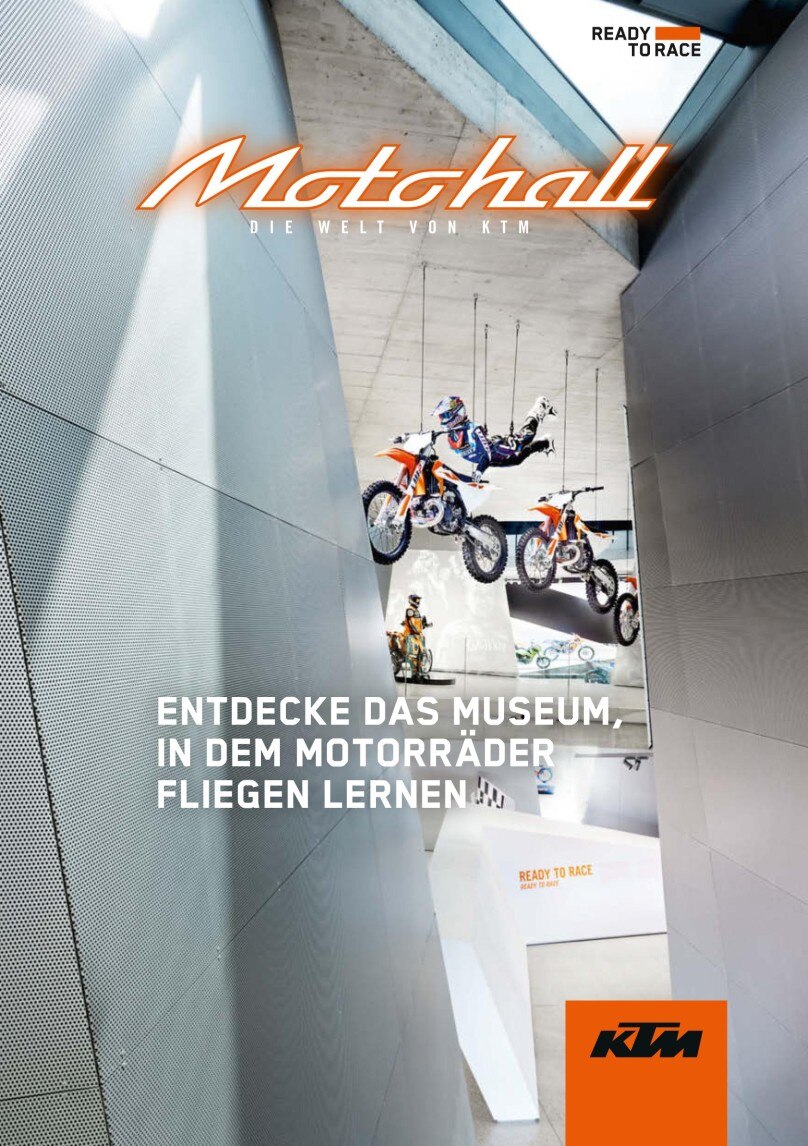 KTM Motohall – entdecke das Museum der Motorräder